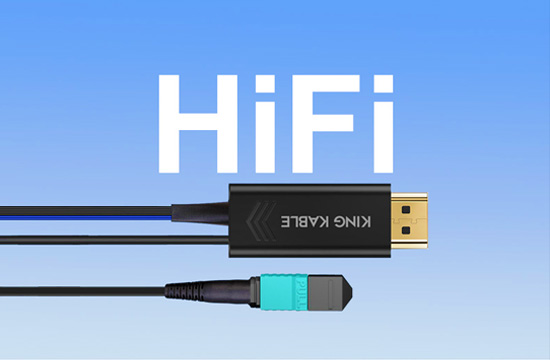 KING KABLE纯光纤8K HDMI线2.1版分体可升级版研发成功